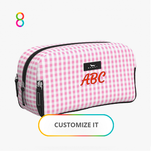 Personalized 3-Way Makeup Bag Personalized 3-Way Makeup Bag