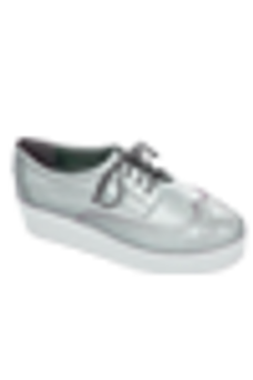 Silver Toned Solid Shoes (Sizes) Silver Toned Solid Shoes (Sizes)
