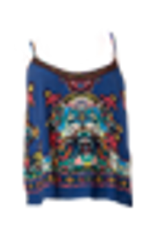 Tribe Print Sleeveless Top Tribe Print Sleeveless Top